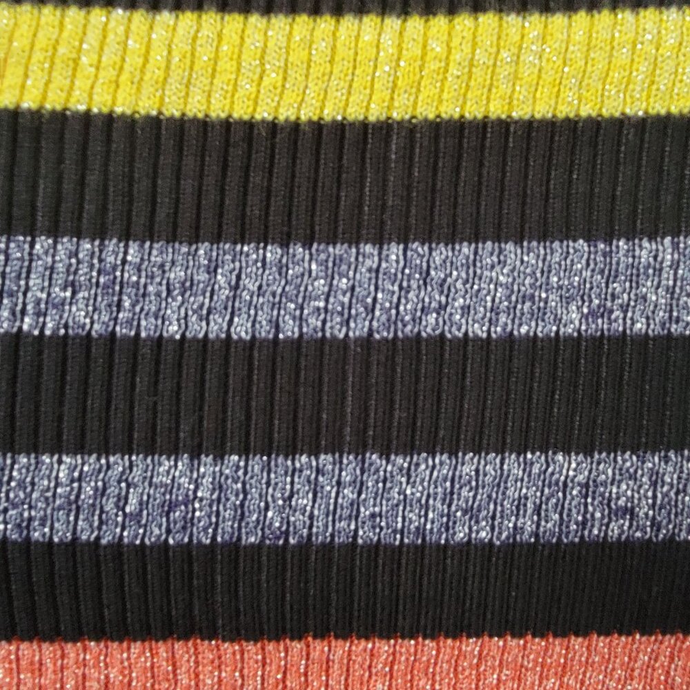 Say What NY Multicolor Stripe Sweater Knit Pencil Midi Skirt - Picture 2 of 10